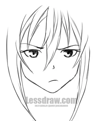 Hogyan kell felhívni a lány a anime, lessdraw