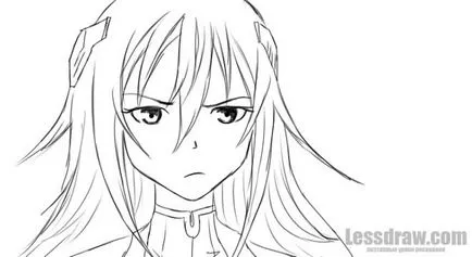Hogyan kell felhívni a lány a anime, lessdraw
