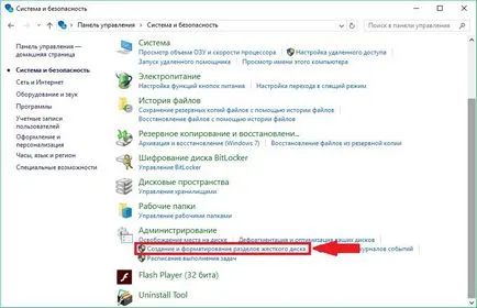 Hogyan kell osztani a merevlemezt windows 10
