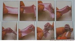 Hogyan készítsünk egy boutonniere a szatén szalagokkal kezük (szatén) Hogyan készítsünk egy boutonniere a szatén szalagokkal kezük