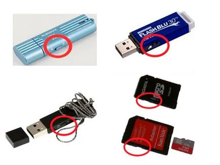 Hogyan lehet eltávolítani a védelmet flash microSD