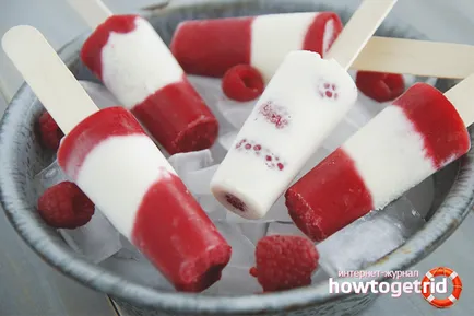 Hogyan készítsünk popsicles otthon