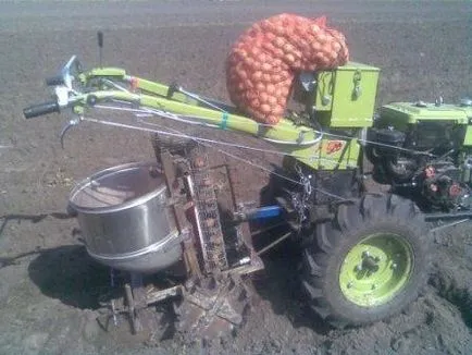 Hogyan készítsünk saját kezűleg Potato a motoblockokhoz (saját) Hogyan készítsünk saját kezűleg Potato a motoblockokhoz