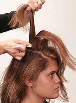Hogyan készítsünk egy ajánlást bouffant fodrászok