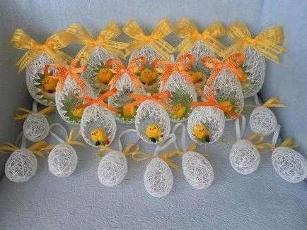 Hogyan lehet csirke a téma, hogy az eredeti dekoráció Happy Easter