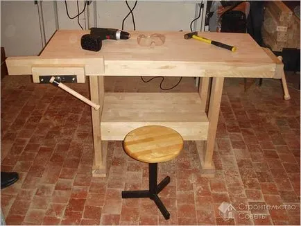 Hogyan készítsünk egy fafeldolgozó pad kezük - Gyártás Workbench fotó (hogyan kell csinálni fafeldolgozó pad kezével) Hogyan készítsünk egy fafeldolgozó pad kezük - Gyártás Workbench fotó