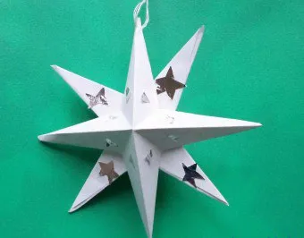 Hogyan készítsünk egy csillag ki a papírt a kezét rendszerek origami