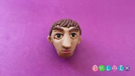 Mint egy vak ember feje készült gyurma szakaszokban (humán) Mint egy vak ember feje készült gyurma szakaszokban