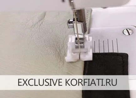 Hogyan kell varrni a bőrt - ötletek Anastasia korfiati (miután öltés) Hogyan kell varrni a bőrt - Tippek Anastasia korfiati