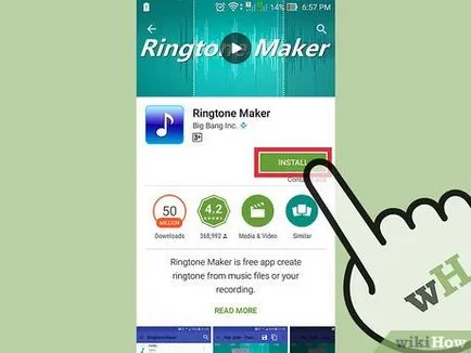 Hogyan változtassuk csengőhang android