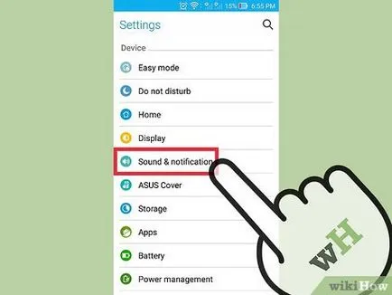 Hogyan változtassuk csengőhang android