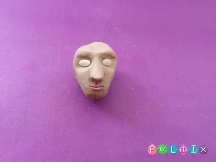 Mint egy vak ember feje készült gyurma szakaszokban (vak) Mint egy vak ember feje készült gyurma szakaszokban