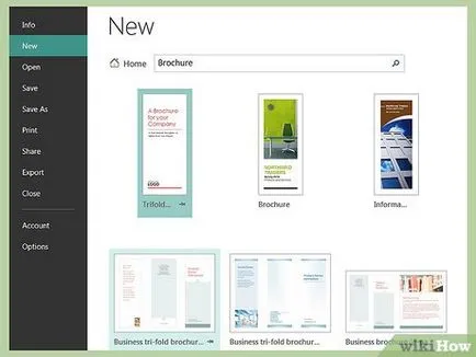 Hogyan hozzunk létre egy füzetet a Microsoft Publisher