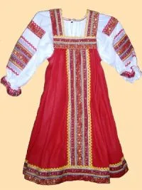 Hogyan kell varrni a magyar nemzeti sundress 1 (Magyar) Hogyan kell varrni a magyar népi sundress 1