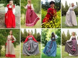 Hogyan kell varrni a magyar nemzeti sundress 1 (térhálós) Hogyan kell varrni a magyar népi sundress 1