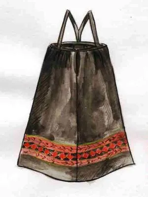 Hogyan kell varrni a magyar nemzeti sundress 1 (sundress) Hogyan kell varrni a magyar népi sundress 1