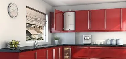 Hogyan lehet elrejteni egy gázvezeték a konyhában lehetőségek és megoldások