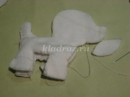 Hogyan kell varrni egy kutya gyapjú, amely egy kutya mintás gyapjú