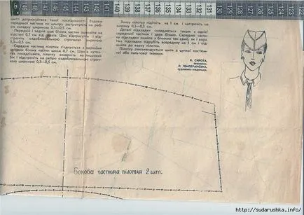 Hogyan kell varrni egy katonai sapkát kezével