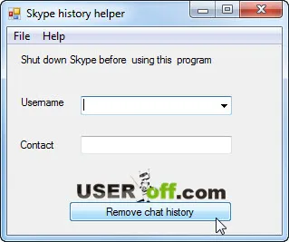 Hogyan lehet törölni a történelem Skype partner egy (egyetlen) Hogyan lehet törölni a történelem Skype egyetlen kapcsolattartó