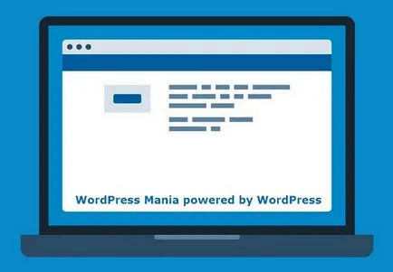 Hogyan lehet eltávolítani a site powered by wordpress, wordpress mánia