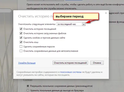 Hogyan lehet törölni a történelem az opera - windows 7 Enciklopédia