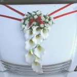Hogyan lehet díszíteni egy esküvői autó kezét, fotó, videó, hogyan kell szépen díszíteni, díszíteni