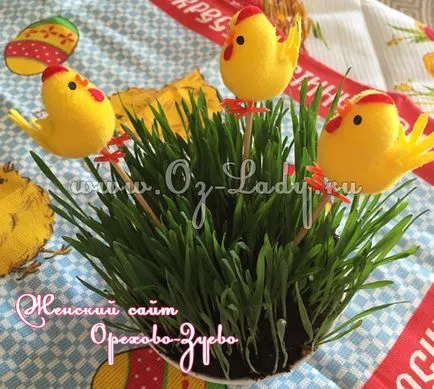 Hogyan lehet díszíteni egy táblázatot Húsvétra