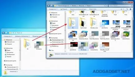 Hogyan kell telepíteni a Windows 7 téma