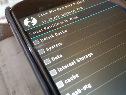 Hogyan kell telepíteni a firmware szokás az Android készülék által rábízott 5 lépésben