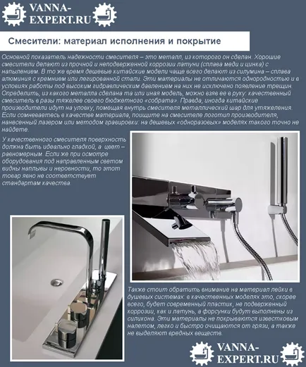 Hogyan kell telepíteni a csapot a fürdőszobában a kezüket - lépésről lépésre! (Bath) Hogyan kell telepíteni a csapot a fürdőszobában a kezüket - lépésről lépésre!