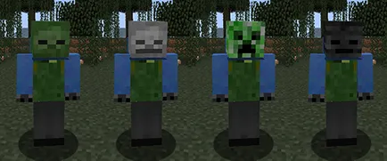 Minecraft hogyan lehet a fej bármely teremtmény
