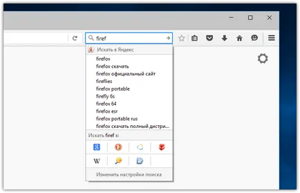 Hogyan lehet visszaállítani a klasszikus keresésének firefox