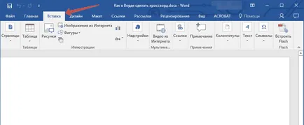 Hogyan lehet a Word keresztrejtvény