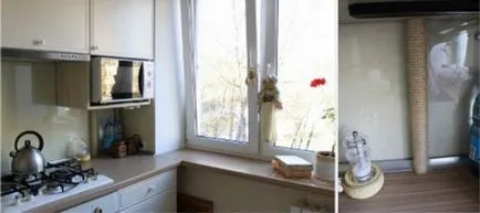 Ahogy elrejtése vagy díszíteni a gázcsövet a konyhában