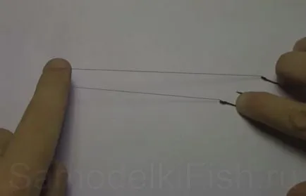 Hogyan Kötött póráz - házi halászati ​​kezük