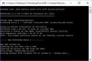Hogyan éget ISO image-USB flash meghajtó