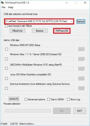 Hogyan éget ISO image-USB flash meghajtó