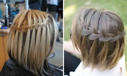 Hogyan fonni pigtail gyermek szakaszos rendszerben és videók (szakaszosan) Hogyan fonni pigtail gyermek szakaszos rendszerben és videó