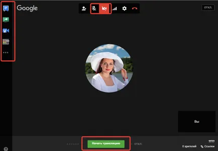 Hogyan fut a YouTube online sugárzott a honlapján