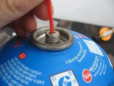 Hogyan kell kitölteni a gázpalackot a főzés (ballon) Hogyan kell kitölteni a gáztartály a hazai gáz