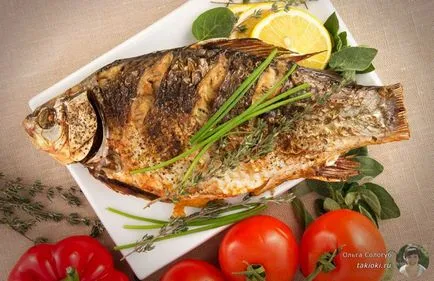 Hogyan megsütjük egy serpenyőben finom ponty (ponty) Hogyan megsütjük egy serpenyőben finom ponty