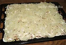 Burgonya gombával a kemencében - egy recept lépésről lépésre képek (burgonya sütő) Burgonya gombával a sütőben - a recept lépésről lépésre fotók
