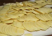 Burgonya gombával a sütőben - a recept lépésről lépésre fotók (recept) Burgonya gombával a sütőben - a recept lépésről lépésre fotók