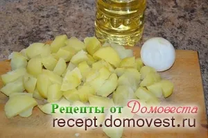 Sült krumpli, mint a szovjet étterem - receptek domovesta