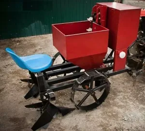 Vetőgép motoblockokhoz kezét - videó oktatás, rajz