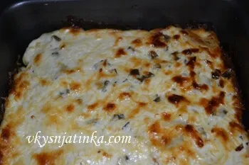 Burgonya gombával sütőben - a recept egy fotó