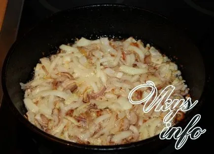 Burgonya gombával sütőben recept fényképpel (sütő) Burgonya gombával sütőben recept egy fotó
