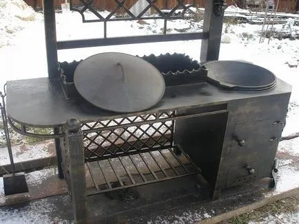 Kazan Grill - útmutató épület saját kezét