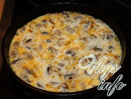 Burgonya gombával sütőben recept fényképpel (sütő) Burgonya gombával sütőben recept egy fotó